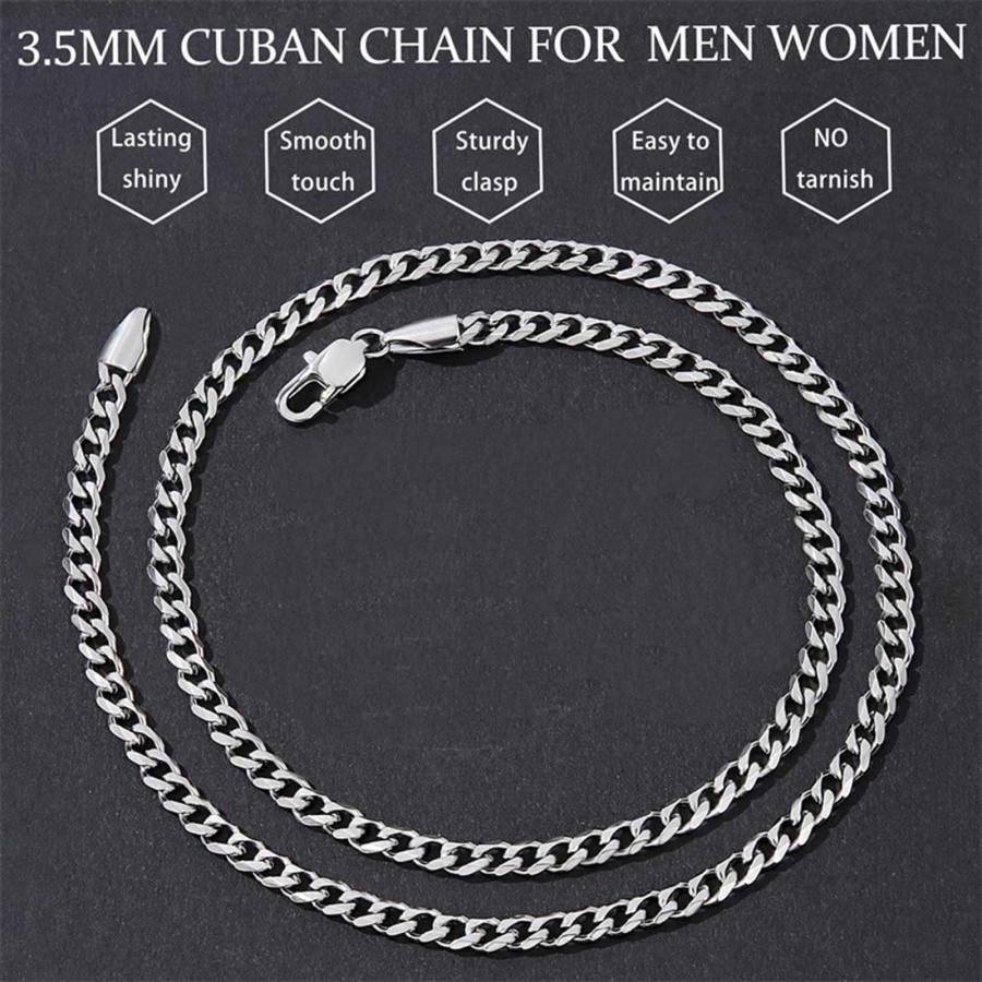 【並行輸入品】Sandistore125 Chain for Women 18 Inch Stainless Steel Necklace S_6