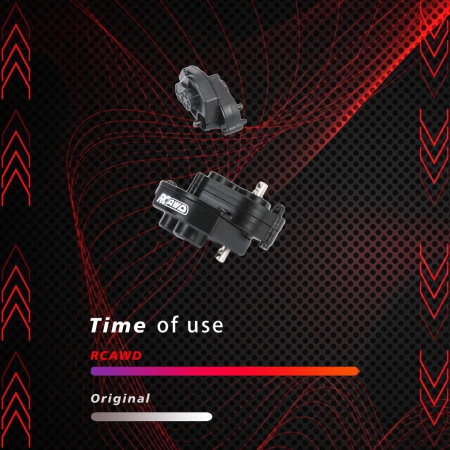 【並行輸入品】RCAWD SCX24 Transmission Metal Gearbox Combo for Axial 1/24 SCX2の画像