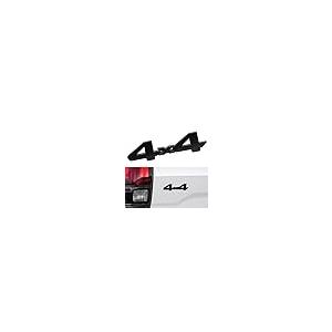 【並行輸入品】VIVFAN 4x4 Metal Emblem Sticker Badge Decal Black Fender Side Reの画像
