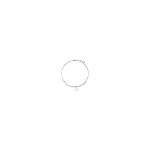 【並行輸入品】LEFEDA Unique Geometric Triangle Silver Necklace Design 18.9" Ne_2