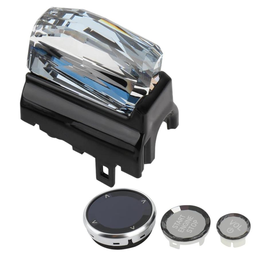 並行輸入品】LEOHUNPAIL クリスタルLEDカーシフトノブパドル交換