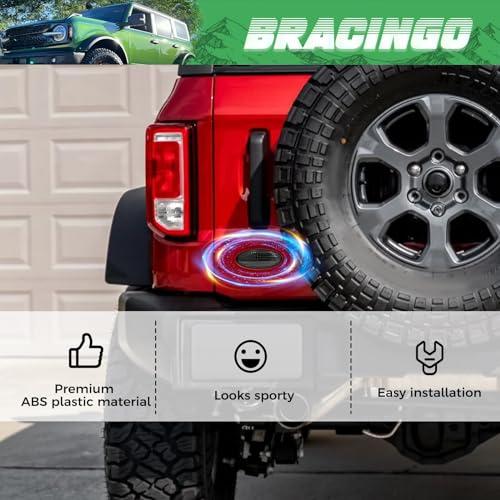 【並行輸入品】Bracingo Rear Tailgate Overlay Emblem Cover Trim fit for Ford Brの画像
