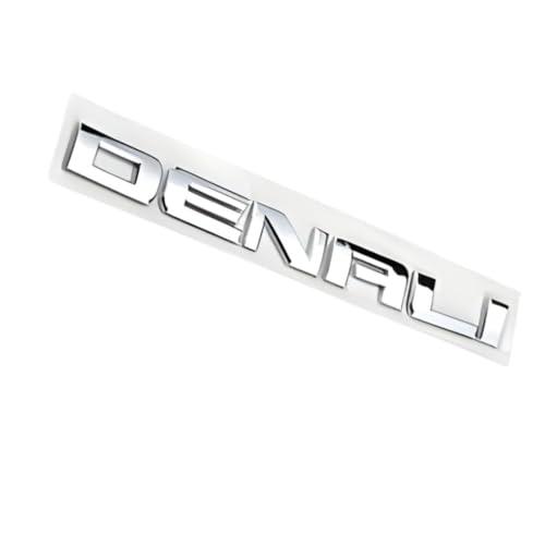 【並行輸入品】Denali ネームプレートエンブレム HDバッジ GMC Yukon \u0026 Sierra 2007 2020モデル用 純正交換用エの画像