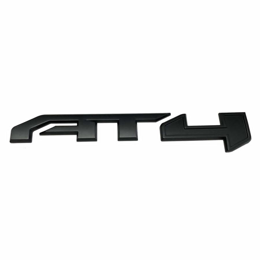 【並行輸入品】3Pcs AT4 Emblems Sierra 3D Side Door Rear Tailgate Badge NamePla_8