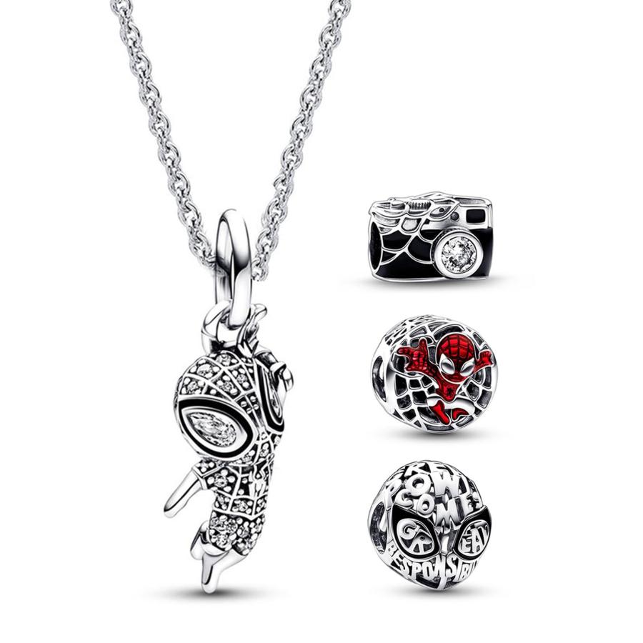 並行輸入品】TJOJOYFUL スパイダーマンネックレスセット