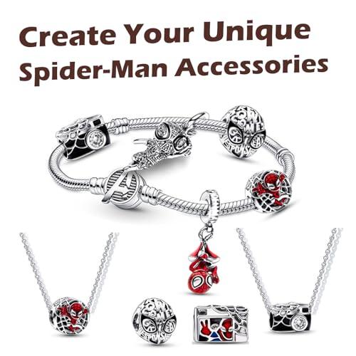 新品　未使用　ジャムホームメイド　×　マーベル　スパイダーマン　ネックレス 並行輸入品】Houpotao スパイダーマン ネックレス ペンダント