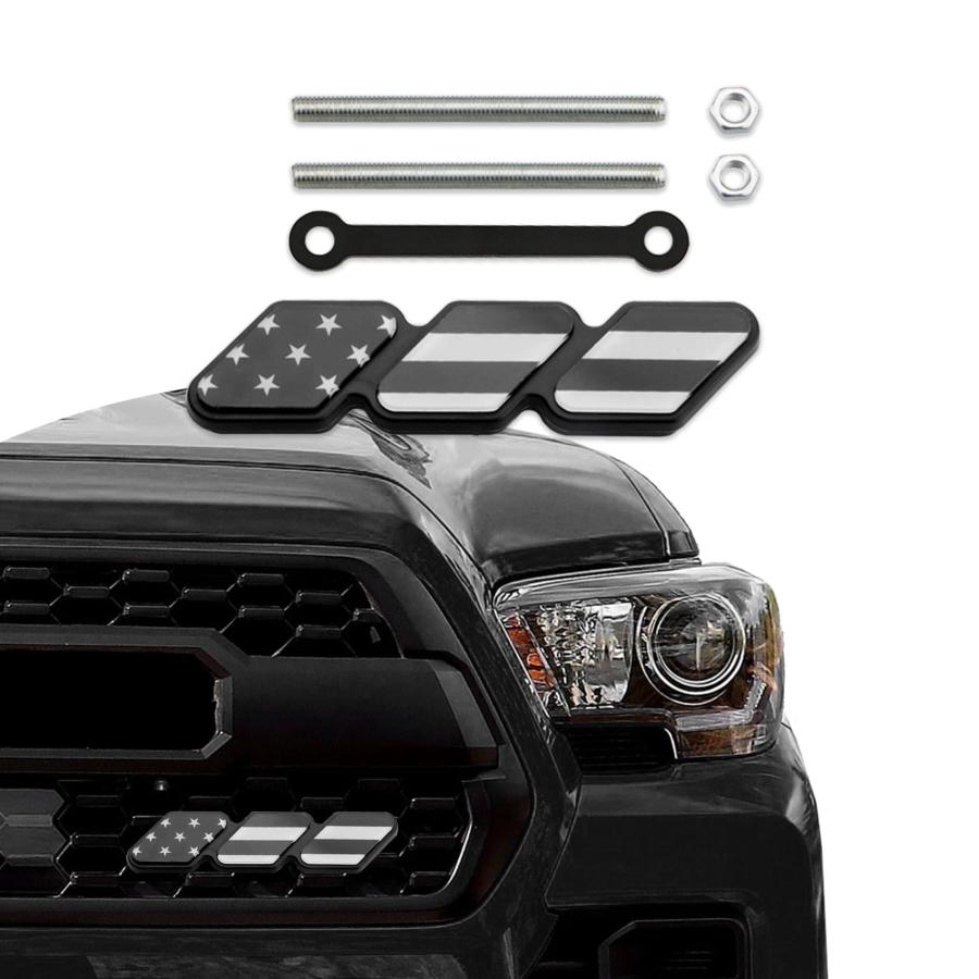 バッジ 3個セット 並行輸入品】TRD グリル装飾バッジ 3色アップグレードエンブレム