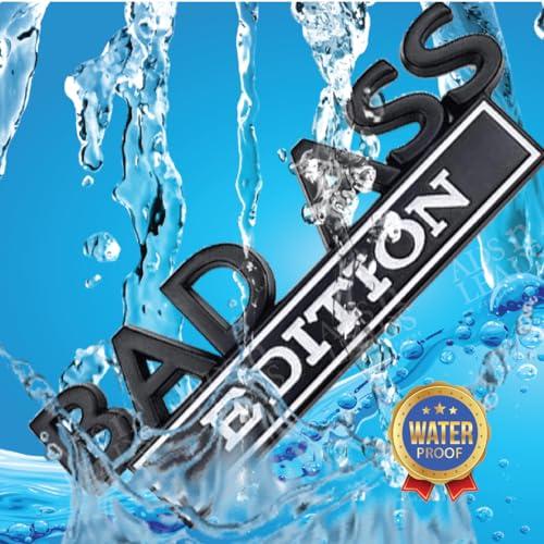 【並行輸入品】Car Bad Ass Edition Emblem, 3D Fender Badge Decal Car Sticker wiの画像