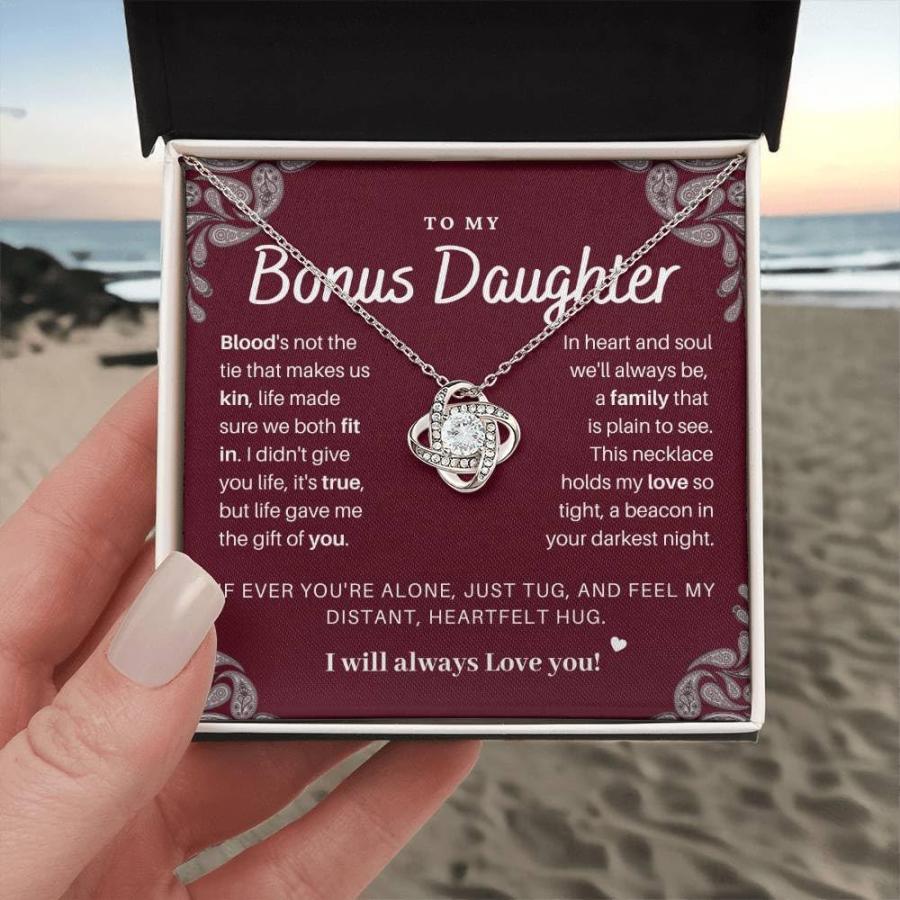 【並行輸入品】Design The Shine Bonus Daughter Gifts Necklace for Stepdaughter