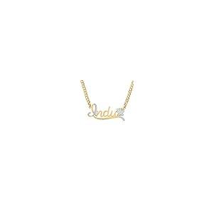 【並行輸入品】MOLICACI 14K Gold Name Necklace Personalized for Women, 10K/14K/の画像