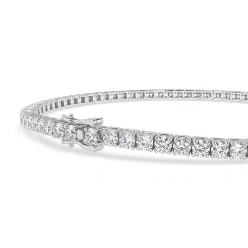 天然ダイヤモンド 10.00ct k18 19cm ブレスレット ギラギラ