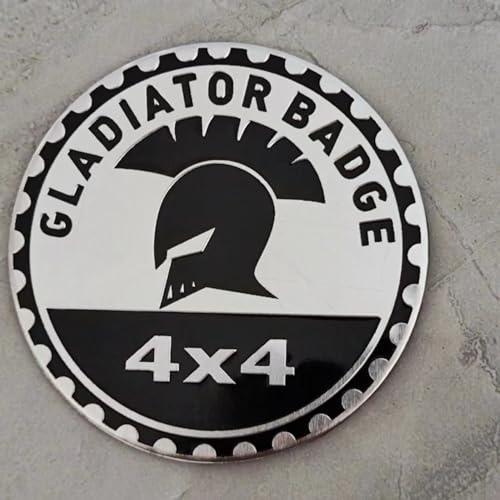 【並行輸入品】RATED4X4 (GLDATOR バッジ) GLDATOR Badge Rated Car Emblem 4 x 4 Metalの画像