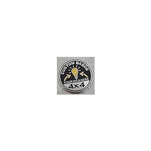 【並行輸入品】Custom Rated Emblem Rated Badge 4 x 4 Metal Car Badge 3D Decoratの画像