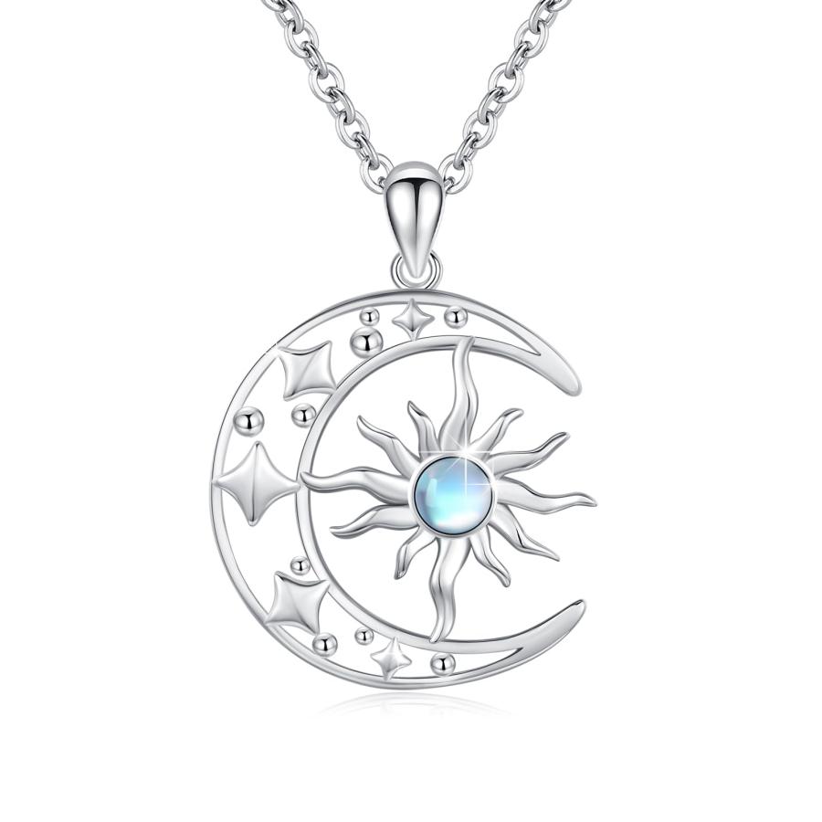 CUOKA MIRACLE 太陽と月 ネックレス 925スターリングシルバー CUOKA MIRACLE 太陽と月 ネックレス 925スターリングシルバー