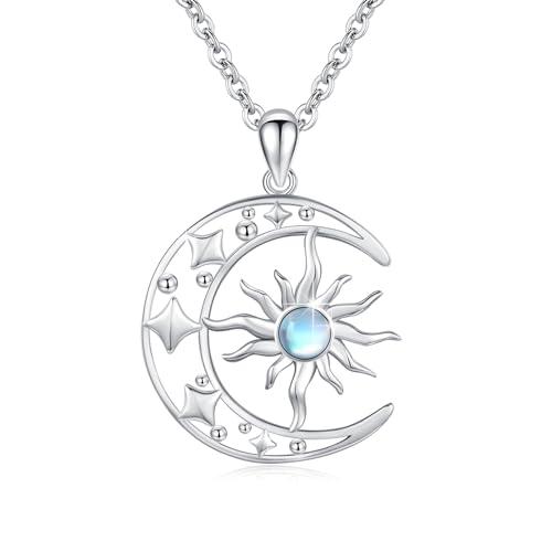 CUOKA MIRACLE 太陽と月 ネックレス 925スターリングシルバー CUOKA MIRACLE 太陽と月 ネックレス 925スターリングシルバー