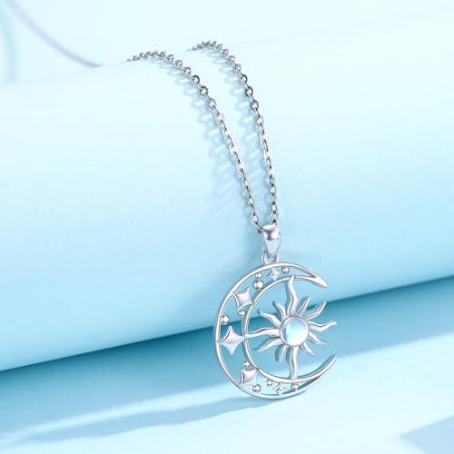 CUOKA MIRACLE 太陽と月 ネックレス 925スターリングシルバー CUOKA MIRACLE 太陽と月 ネックレス 925スターリングシルバー