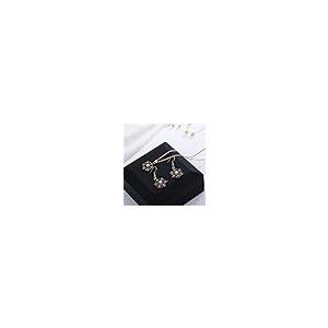 【並行輸入品】kdhgoo クリスマスネックレスイヤリングセット レディース ガールズ 1セット クリスマス雰囲気 ジュエリー ファッション ト_5