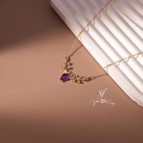 【並行輸入品】Vanilla Joey 鹿ペンダントネックレス 女性用 ゴールドメッキネックレス トレンディ かわいいネックレス レディース モ_4