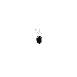 【並行輸入品】Black Onyx Pendant for Women/Girls, Black Onyx Gemstone Necklaceの画像