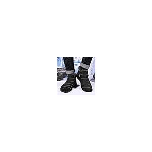 【並行輸入品】IWIHMIV Men Winter Shoes Lightweight Warm Snow Boots Outdoor Cot_8