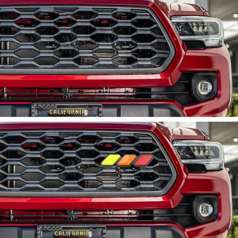 並行輸入品】TRD グリル装飾バッジ 3色エンブレム ユニバーサル装飾 