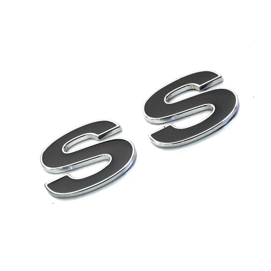 【並行輸入品】2Pc 1996 2002 Camaro SS Fender Emblem 3D Badge Nameplate Letter_9