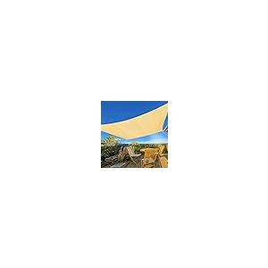 【並行輸入品】Artpuch 26'x26' Beige Customize Sun Shade Sail UV Block 185 GSMの画像