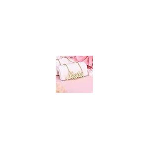 【並行輸入品】Solid 14K Gold Name Plate Necklaces for Women,10K 18K Personalizの画像