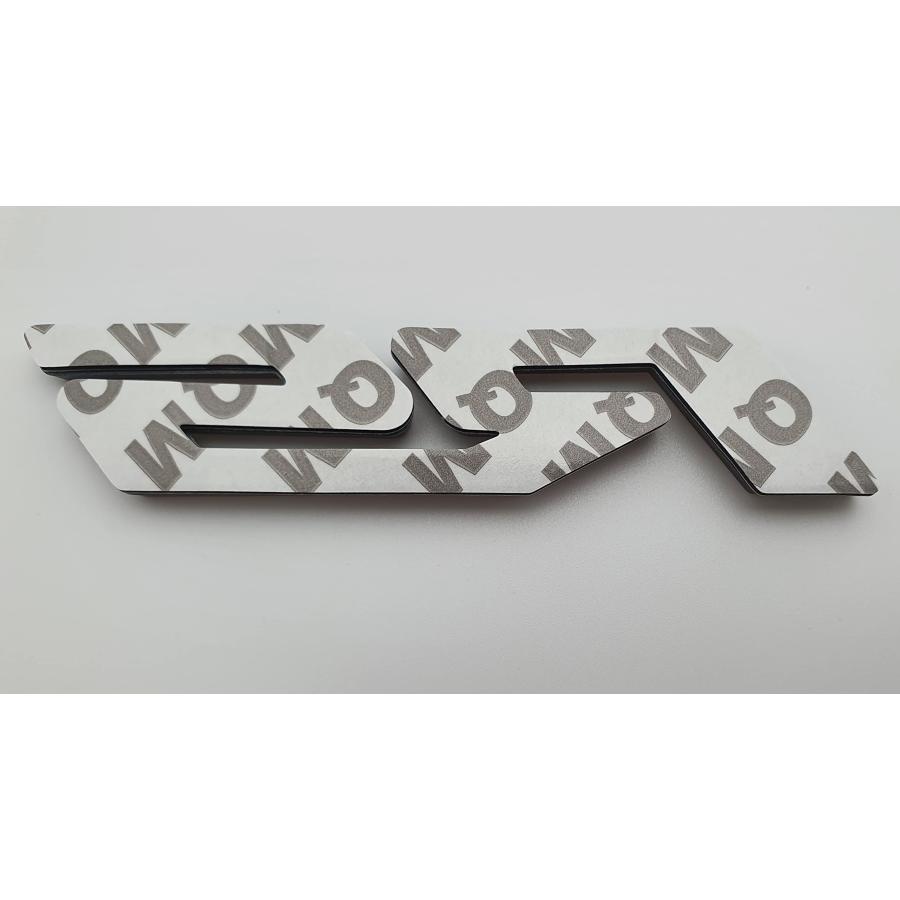 【並行輸入品】1Pcs New cab RS Emblem Letters Decal Sticker 3D Logo Badge (Blacの画像