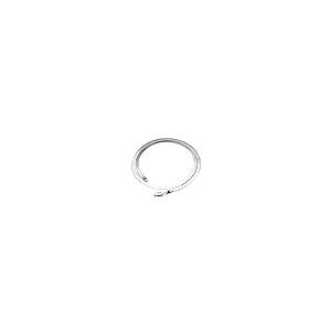 【並行輸入品】heiheiyo Flat Snake Chain Simple Statement Alloy Choker Silver N_2