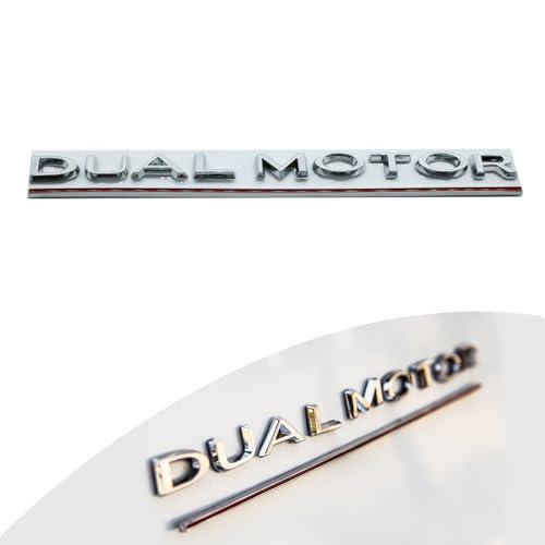 【並行輸入品】AREEYILS Model 3 Y DUALMOTOR Badge 3D Car Rear Trunk Emblem Sticの画像