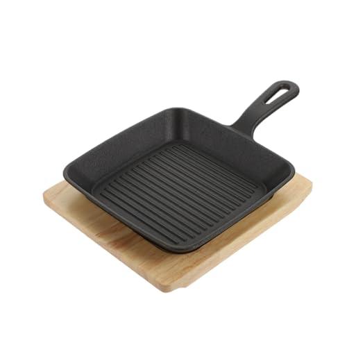 【並行輸入品】Zerodeko 1 Set Teppanyaki Plate Marble Coated Pan Steak Bacon Paの画像