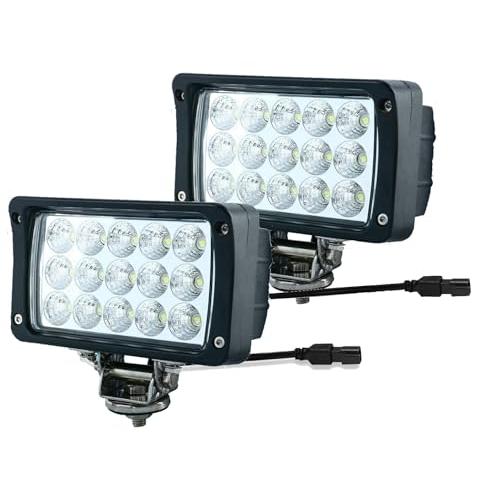 【並行輸入品】JASLITE 2PACK 6.3\" 45W 5500LM Heavy Duty High Powered LED Work Lの画像