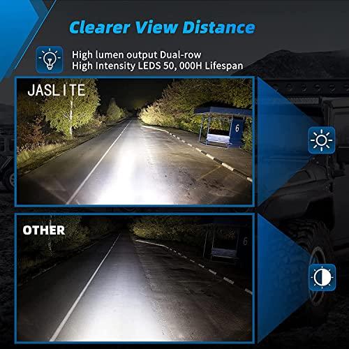 【並行輸入品】JASLITE 2PACK 6.3\" 45W 5500LM Heavy Duty High Powered LED Work Lの画像