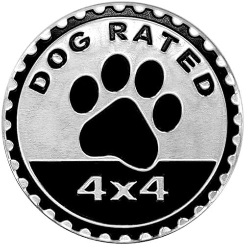 【並行輸入品】犬用バッジ 定格カーエンブレム 4 x 4 メタル自動車バッジ 3Dメタルカーエンブレム デカール ステッカー ジープ ラングラーの画像