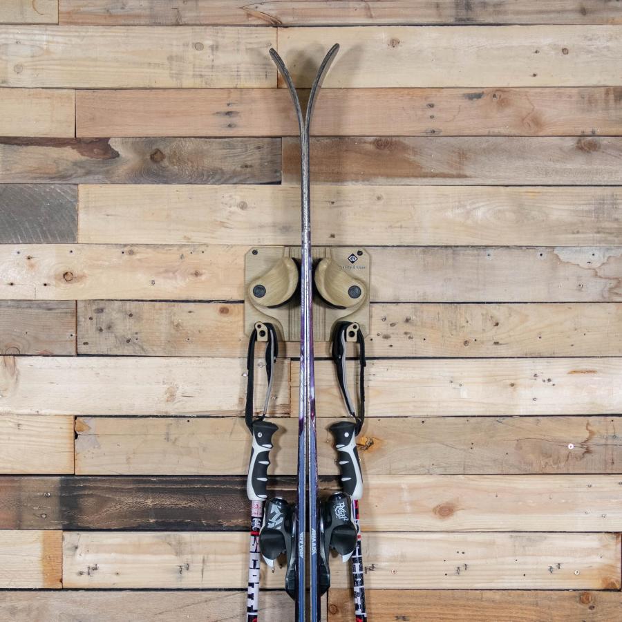 並行輸入品】Gravity Grabber 究極の壁収納ラック スキーや  