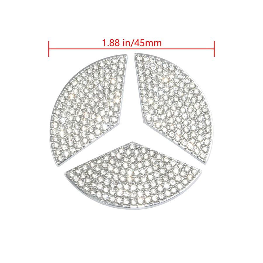 【並行輸入品】Cinkenyo for Mercedes Benz Bling Accessories Emblem Logo W205 W2の画像