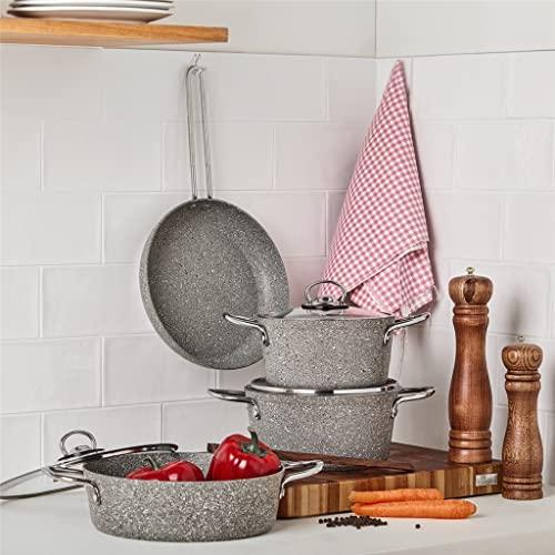 【並行輸入品】CPARTS Cook 7Pcs/Set Cookware Set Kitchenware Saucepan Cooking P_7