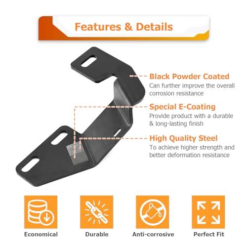 【並行輸入品】WeiSen Hood Hinge Ditch Light Bar Mount Bracket for Auxiliary Of