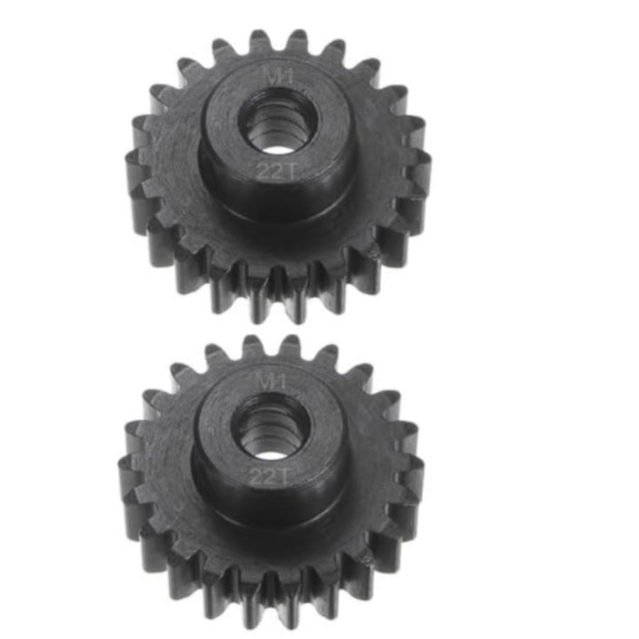 「MAKINON様✿専用」 並行輸入品】ADORLY 2ピース Hd スチール ピニオンギア 22T Mod1 5mm