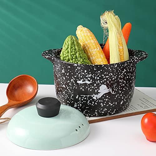 【並行輸入品】TEIDEA Cooking Set Ceramic Kitchen Pot Non Stick Pot Healthy Larの画像