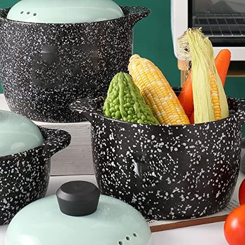 【並行輸入品】TEIDEA Cooking Set Ceramic Kitchen Pot Non Stick Pot Healthy Larの画像