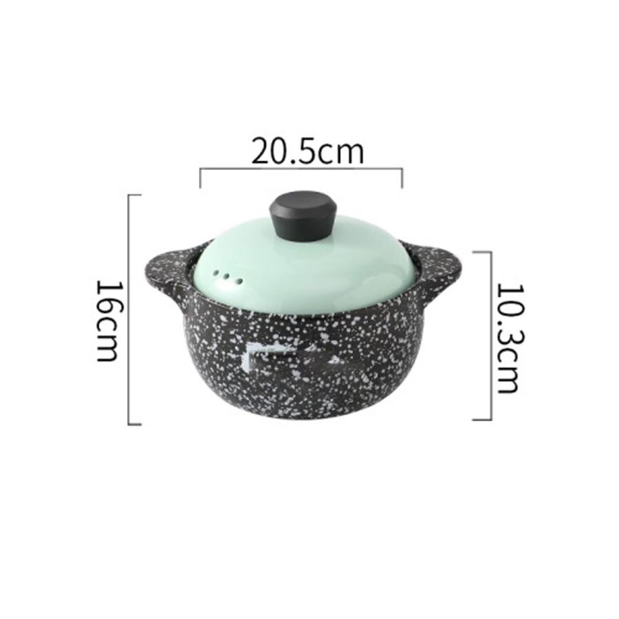 【並行輸入品】TEIDEA Cooking Set Ceramic Kitchen Pot Non Stick Pot Healthy Larの画像
