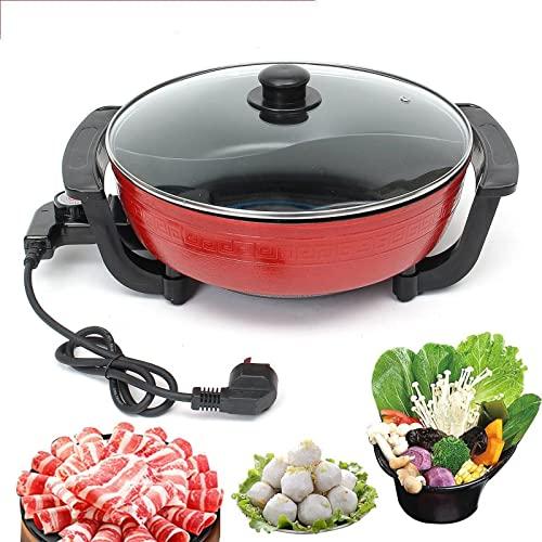 【並行輸入品】TEIDEA Cooking Set Electric Hot Pot Non stick Thicken Home Kitch_4