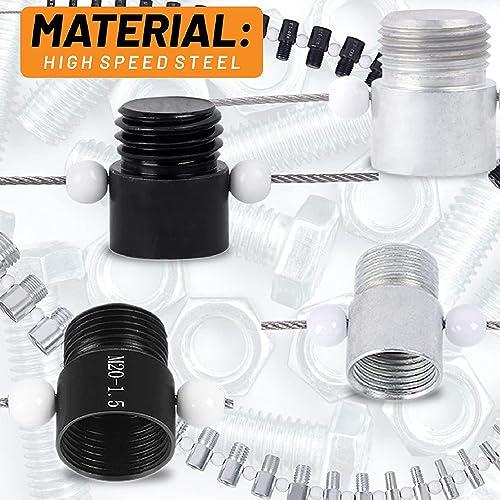and Bolt Thread Checker,26 Pcs Set Nut and Bolt Thread Gauge 並行輸入品 【モーター】