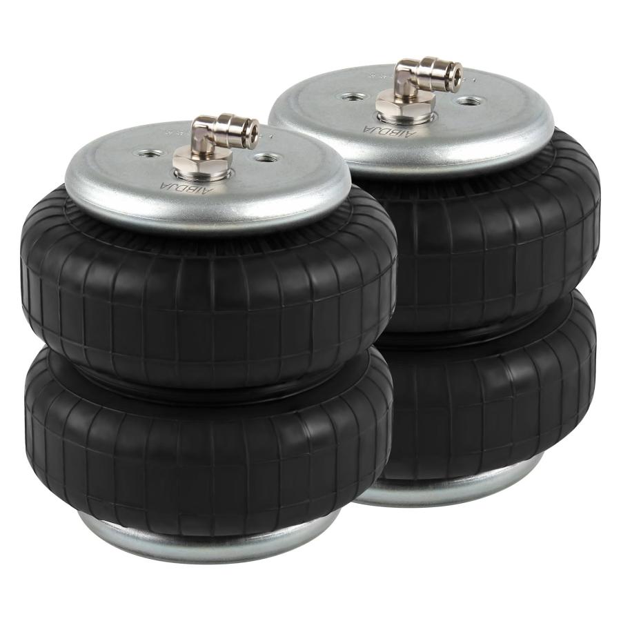 並行輸入品】 2PCS Universal Air Suspension Spring Double Bellow