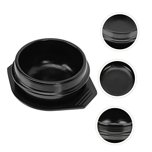【並行輸入品】PRETYZOOM 1 Set Stone Pot for Bibimbap Soup Bowl with Lid Hot Poの画像
