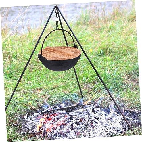 【並行輸入品】Zerodeko 1 Set Pot Iron Sukiyaki Pan Outdoor Mini Fryer Dutch Ovの画像