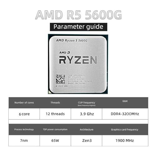 AMD Ryzen 5 5600G CPU Vega 7 6 Core 12 Thread Up to 4.4GHz Built 並行輸入品｜best-style｜05