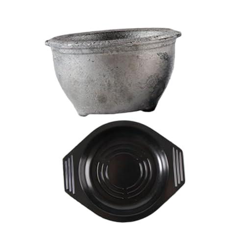 【並行輸入品】LABRIMP 1 Set Old Fashioned Casserole Ceramic Nonstick Frying Paの画像